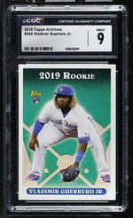 2019 Topps Archives Vladimir Guerrero Jr. #324 Rookie CGC 9
