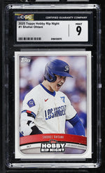 2025 Topps Hobby Rip Night Shohei Ohtani #1 CGC 9