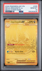 2026 Pokemon Mega Evolution Ascended Heroes Mega Hyper Rare Mega Dragonite Ex #295 PSA 10
