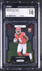 2023 Panini Prizm Rashee Rice #350 Rookie RC CGC 10