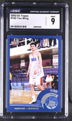 2002-03 Topps Yao Ming #185 Rookie CGC 9