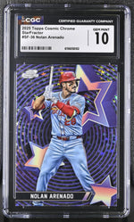 2025 Topps Cosmic Chrome Nolan Arenado #SF-36 StarFractor CGC 10