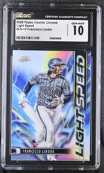 2025 Topps Cosmic Chrome Light Speed Francisco Lindor #LS-19 CGC 10