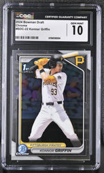 2024 Bowman Draft Chrome Konnor Griffin #BDC-22 1st Bowman CGC 10