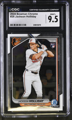 2024 Bowman Chrome Jackson Holliday RC #26 CGC 9.5