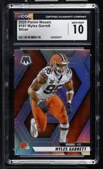 2025 Panini Mosaic Myles Garrett Silver #181 CGC 10