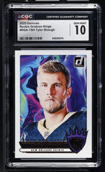 2025 Panini Donruss Tyler Shough Rookie Gridiron Kings #RGK-TSH CGC 10