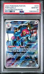 2023 Pokemon Paradox Rift Illustration Rare Porygon Z #214 PSA 10