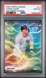 2025 Topps Chrome Aaron Judge #LL-2 PSA 10