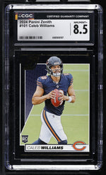 2024 Panini Zenith Caleb Williams #101 Rookie CGC 8.5