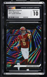 2024 Panini Illusions Game Magicians Jayden Daniels #24 CGC 10