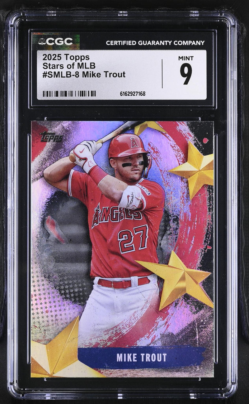 2025 Topps Stars of MLB Mike Trout #SMLB-8 CGC 9