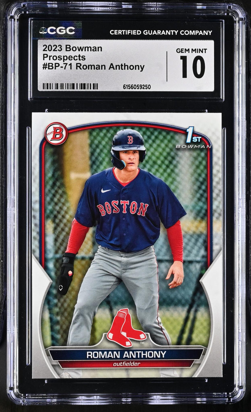 2023 Bowman Prospects Roman Anthony #BP-71 1st Bowman CGC 10