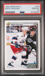 1992 Upper Deck Young Guns Keith Tkachuk #419 PSA 10