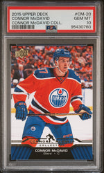 2015 Upper Deck Connor Mcdavid Collection Connor Mcdavid #20 PSA 10