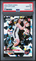 2024 Panini Prizm WNBA Ice Prizm Caitlin Clark #22 PSA 10