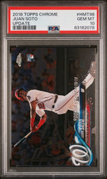 2018 Topps Chrome Update Juan Soto #HMT98 PSA 10 83162078