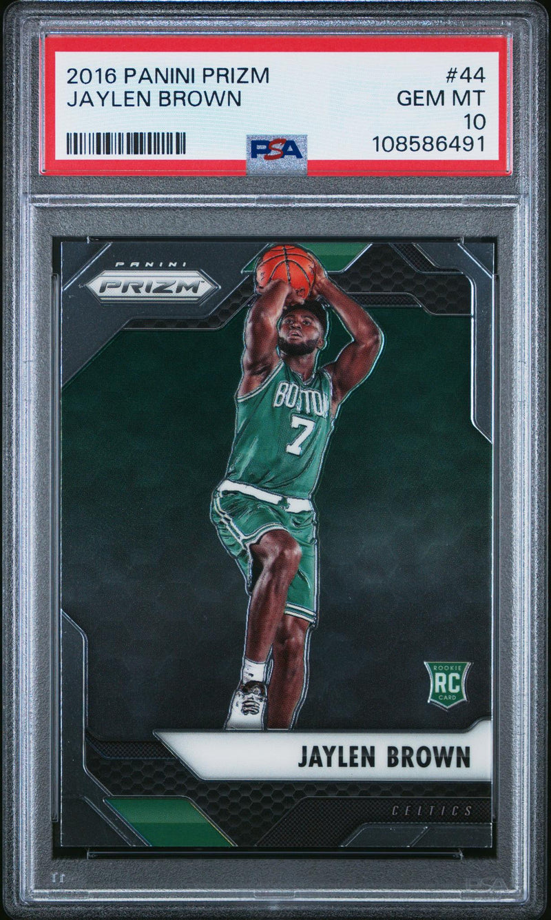 2016 Panini Prizm Jaylen Brown #44 PSA 10