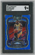 2020-21 Select #9 LeBron James Blue Select Company SP SGC 9