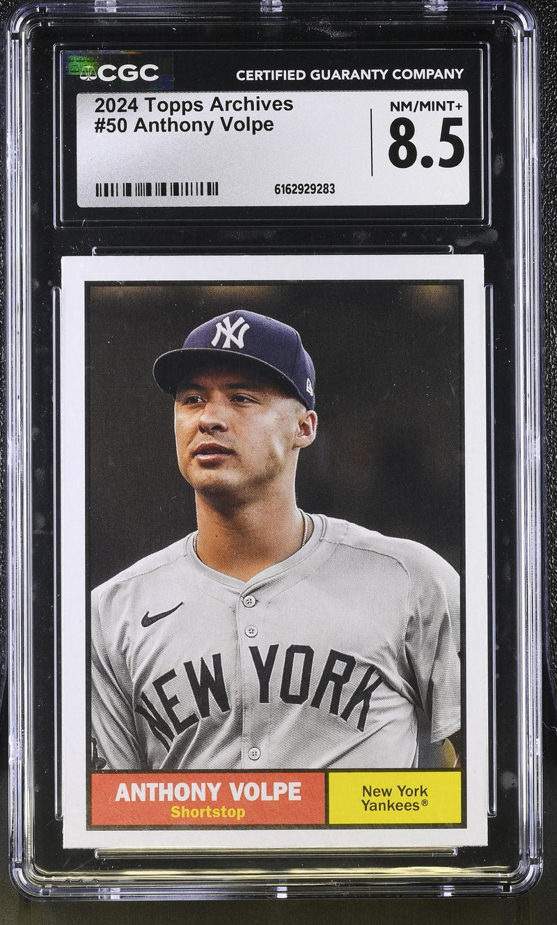 2024 Topps Archives Anthony Volpe #50 CGC 8.5