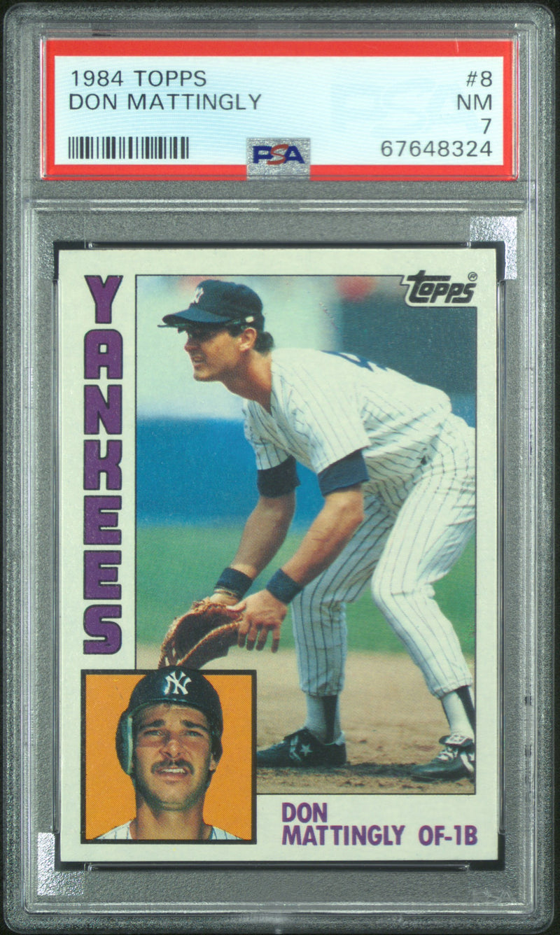 1984 Topps Don Mattingly #8 PSA 7