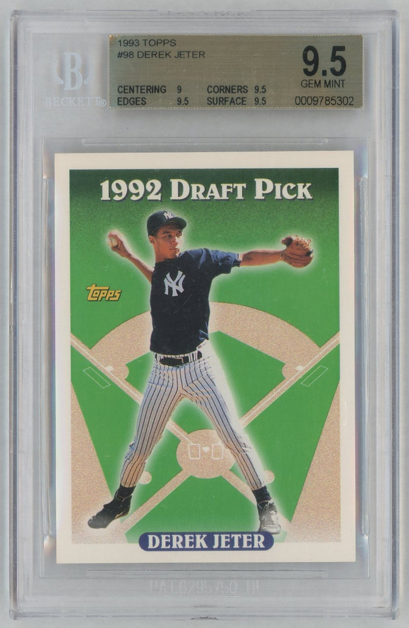 1993 Topps Derek Jeter #98 BGS 9.5
