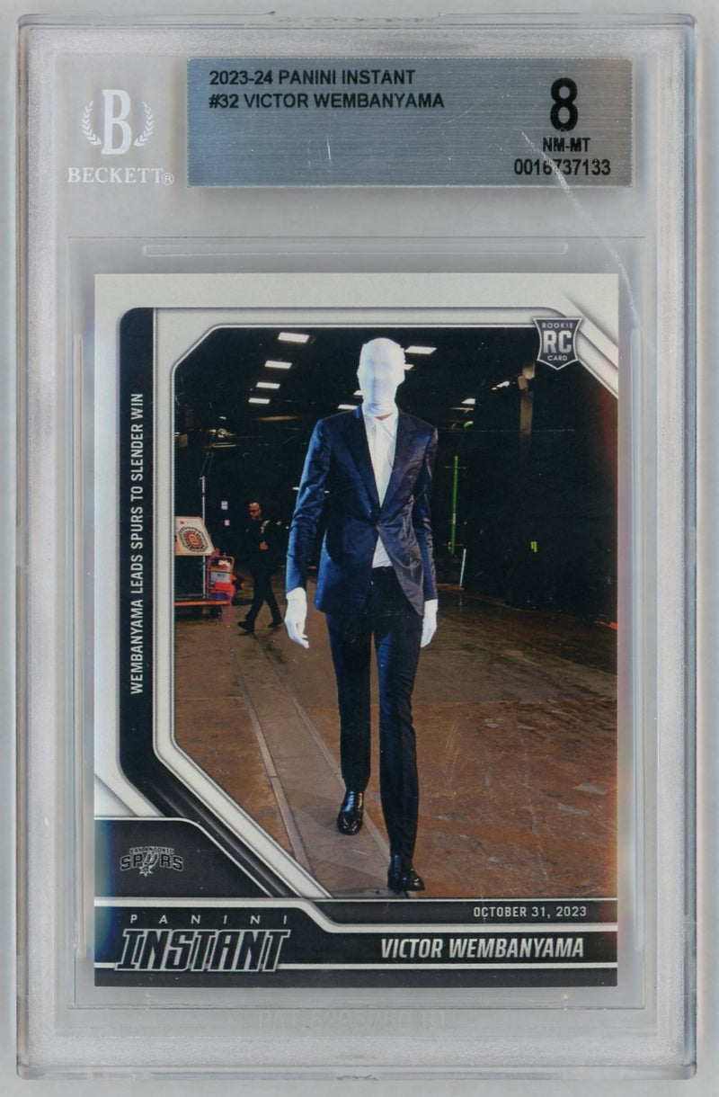 2023 Panini Instant Victor Wembanyama #32 /15593 BGS 8
