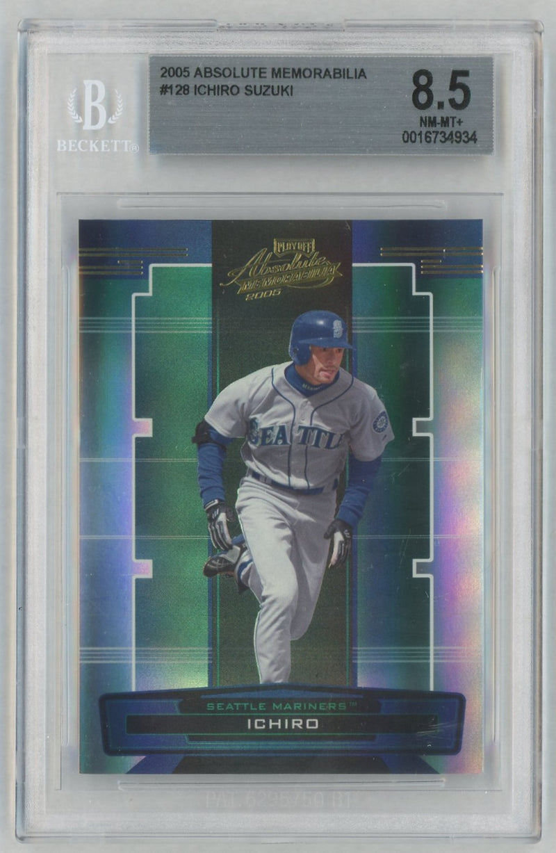 2005 Panini Absolute Memorabilia Ichiro Suzuki #128 BGS 8.5