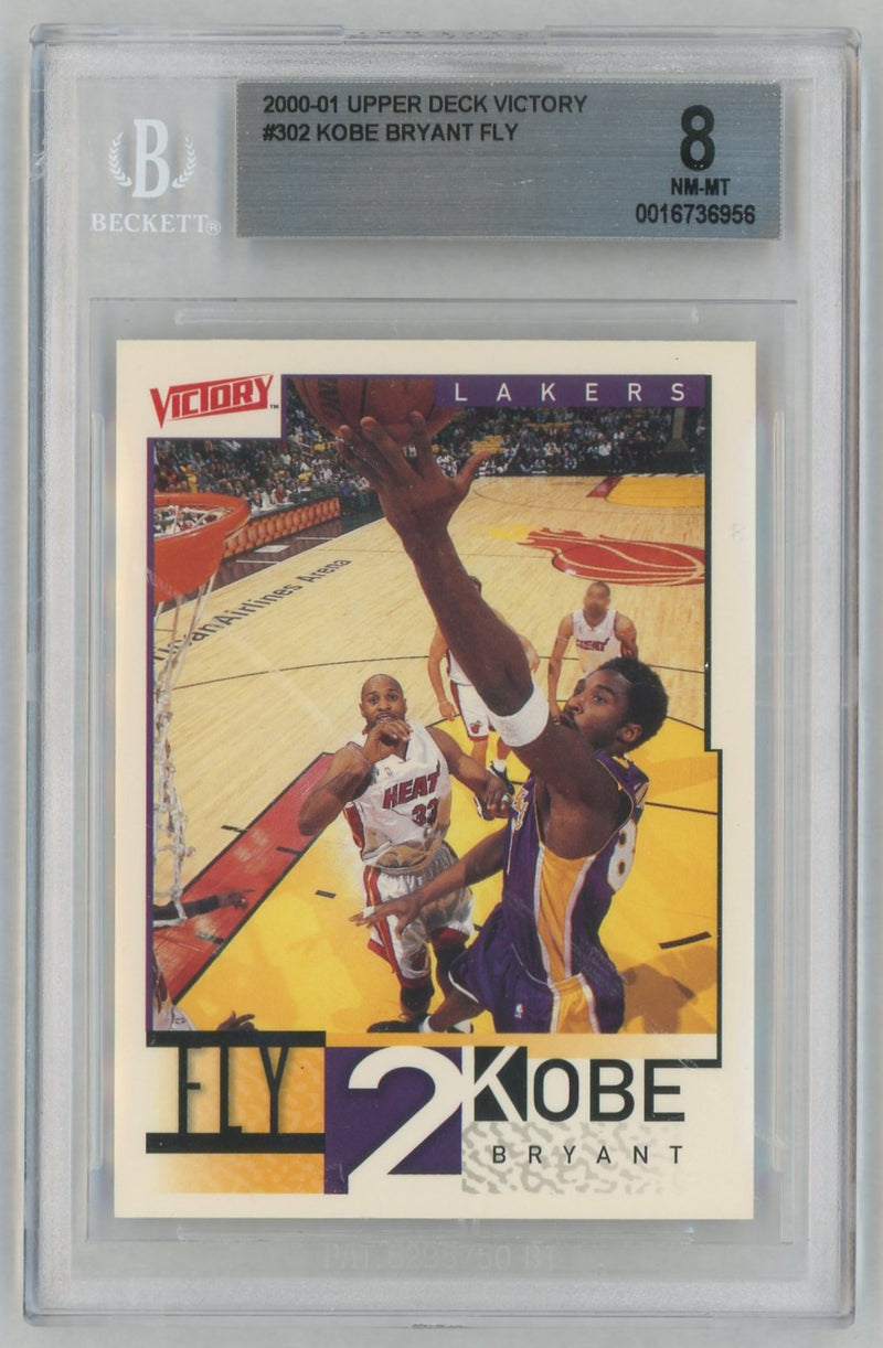 2000 Upper Deck Victory Kobe Bryant #302 BGS 8