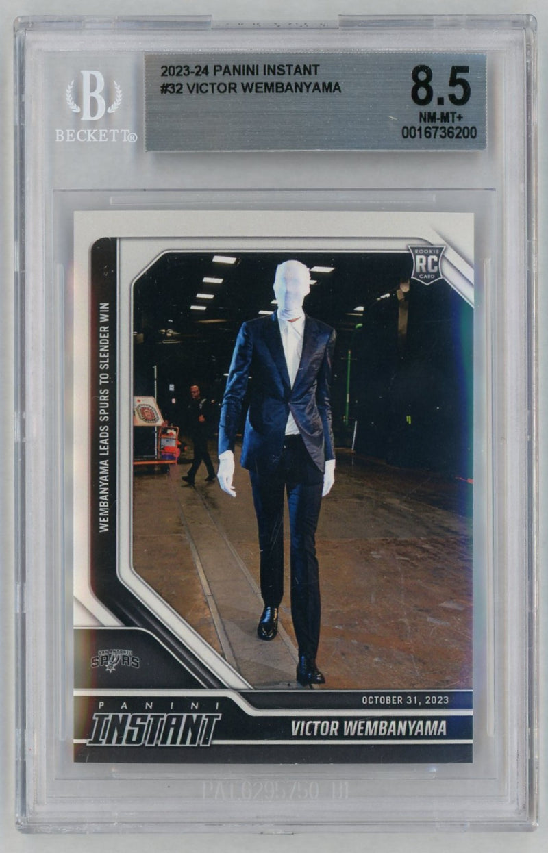 2023 Panini Instant Victor Wembanyama #32 /15593 BGS 8.5
