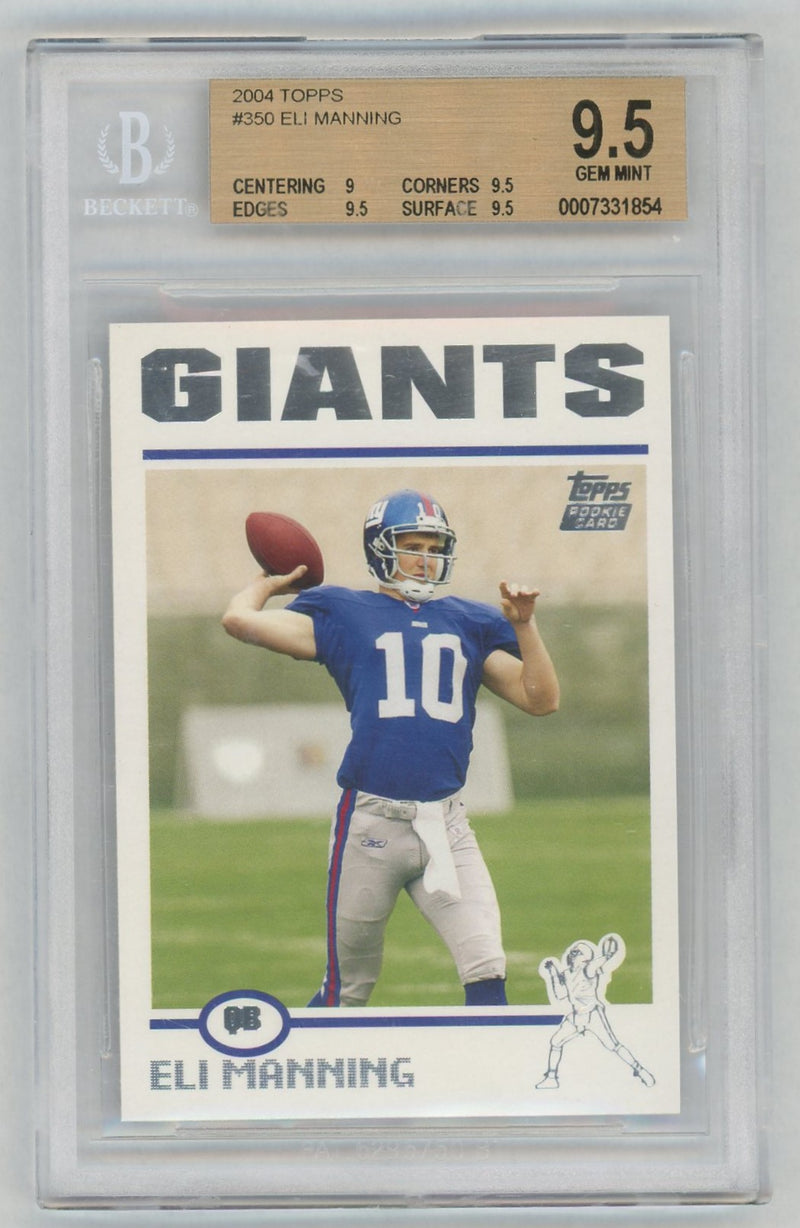 2004 Topps Eli Manning #350 BGS 9.5