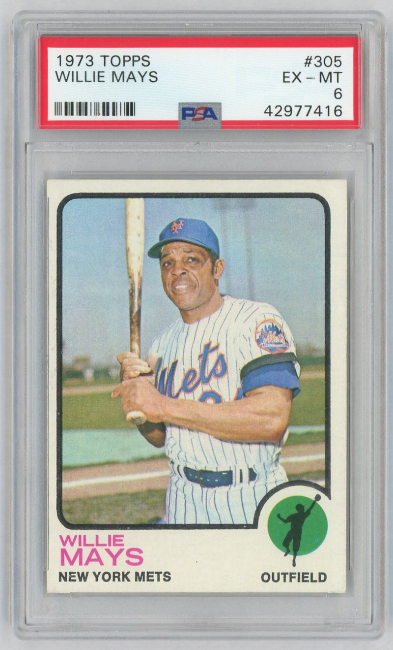 1973 Topps Willie Mays #305 PSA 6