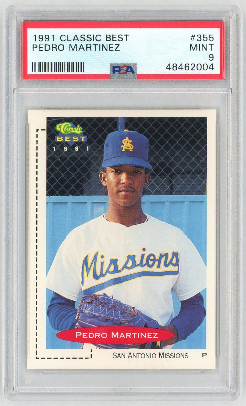 1991 Classic Best Pedro Martinez #355 PSA 9