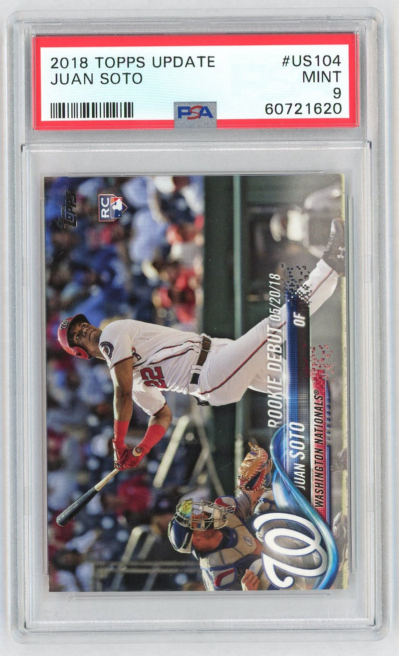 2018 Topps Update Juan Soto #US104 PSA 9