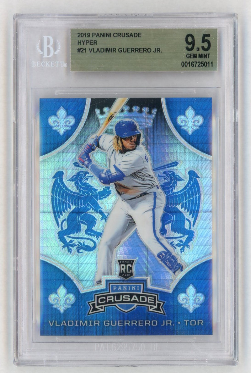 2019 Panini Crusade Hyper Vladimir Guerrero Jr. #21 /299 BGS 9.5