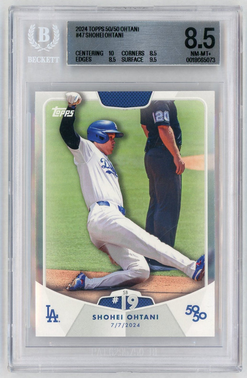2024 50/50 Ohtani Shohei Ohtani #47 /2024 BGS 8.5