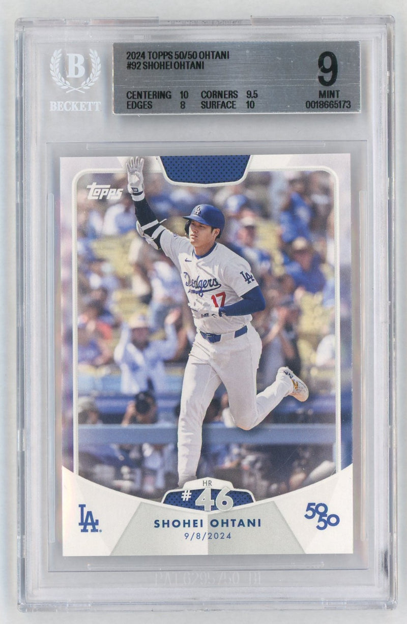 2024 50/50 Ohtani Shohei Ohtani #92 BGS 9