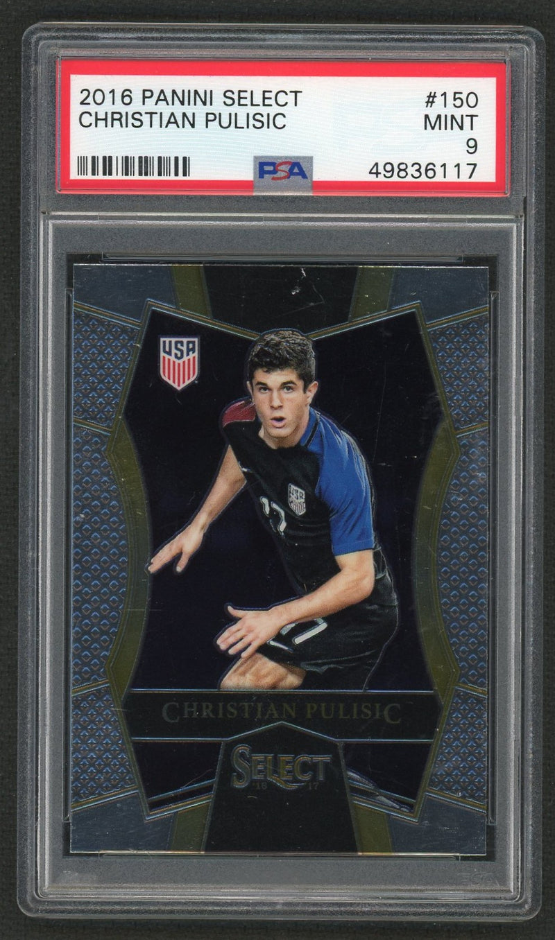 2016 Panini Select Mezzanine Christian Pulisic #150 PSA 9