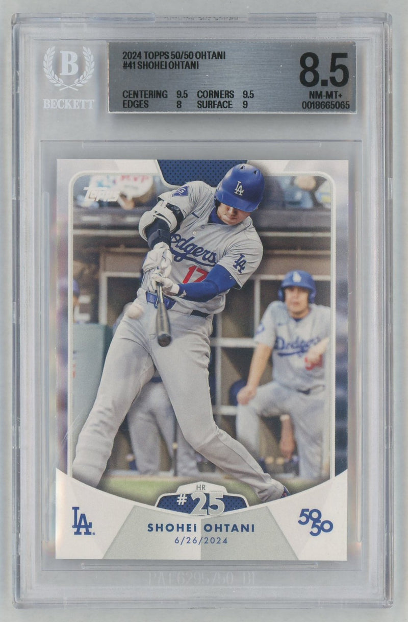 2024 50/50 Ohtani Shohei Ohtani #41 BGS 8.5