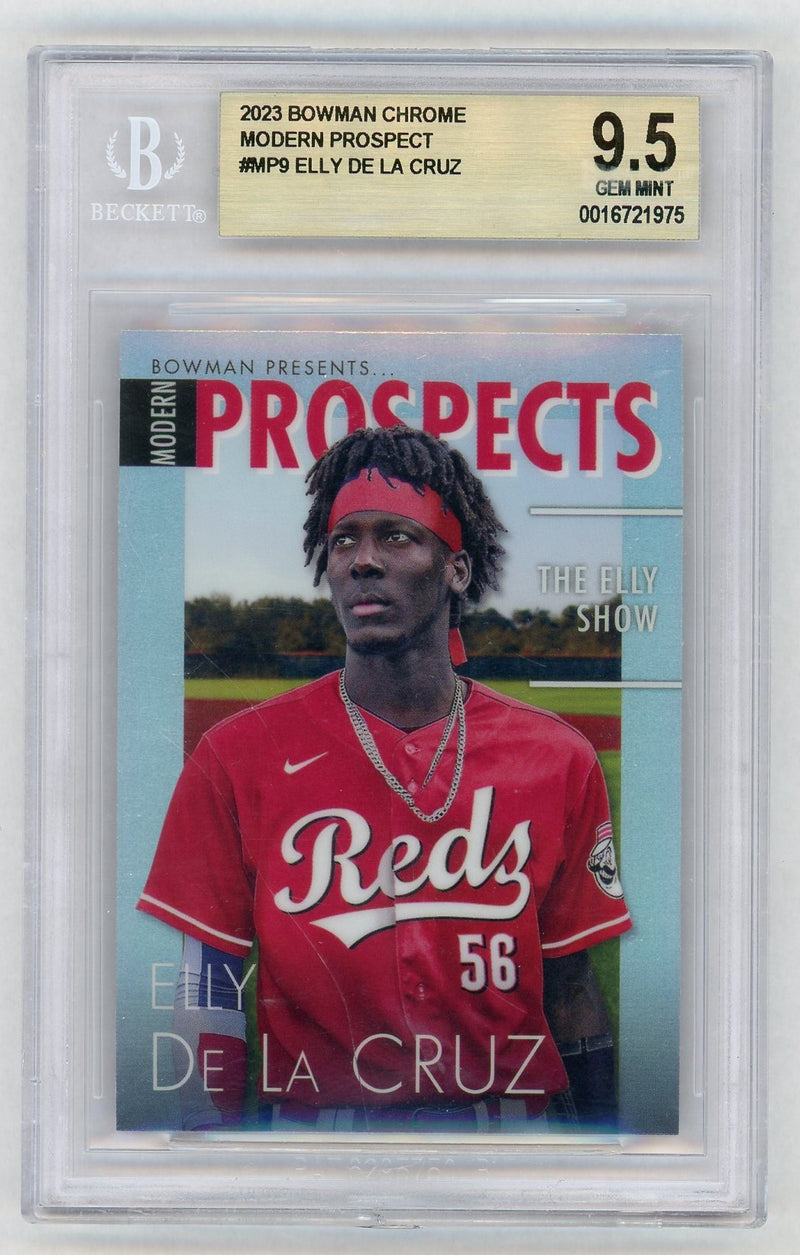 2023 Bowman Modern Prospect Elly De La Cruz #MP9 BGS 9.5