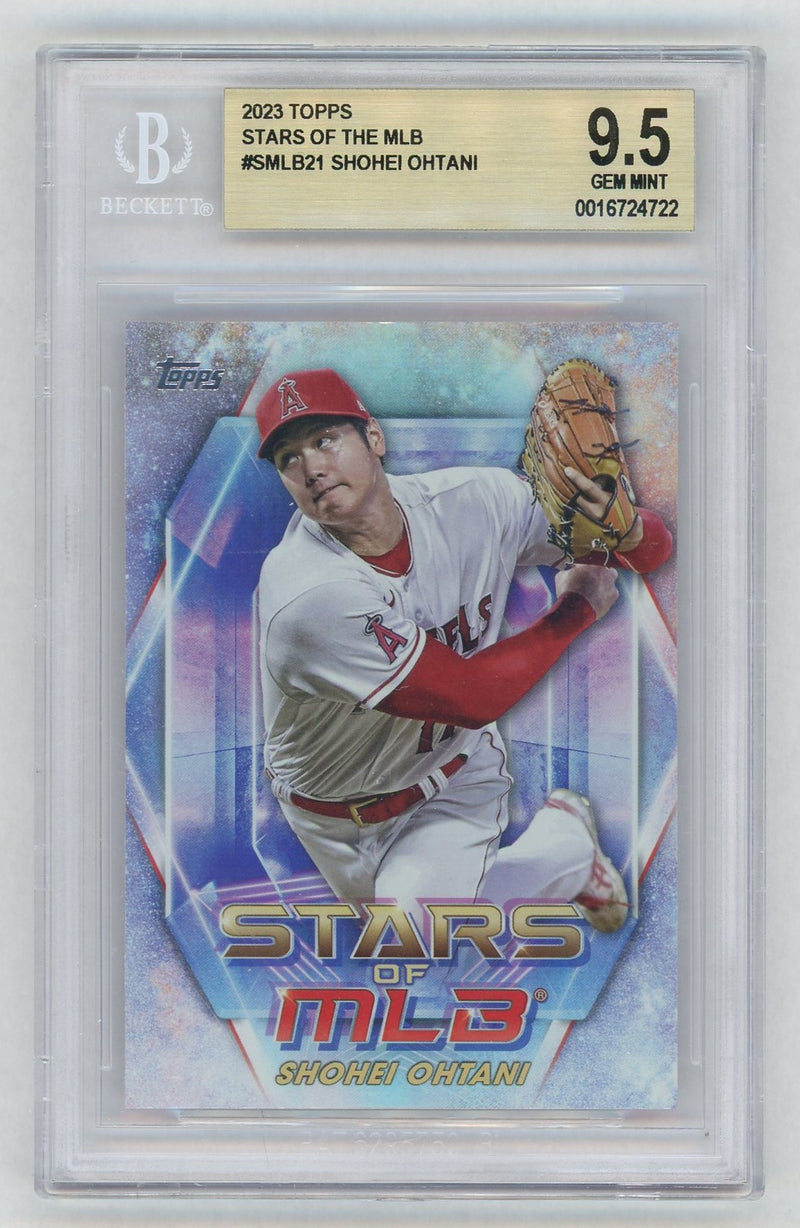 2023 Topps Stars of MLB Shohei Ohtani #SMLB21 BGS 9.5