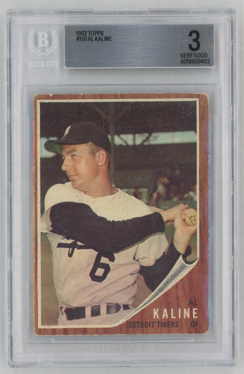 1962 Topps Al Kaline #150 BVG 3