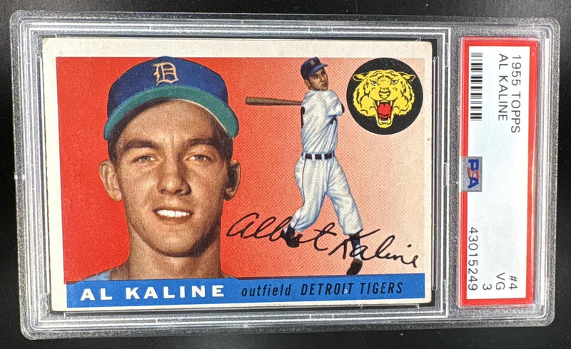 1955 Topps Al Kaline #4 PSA 3