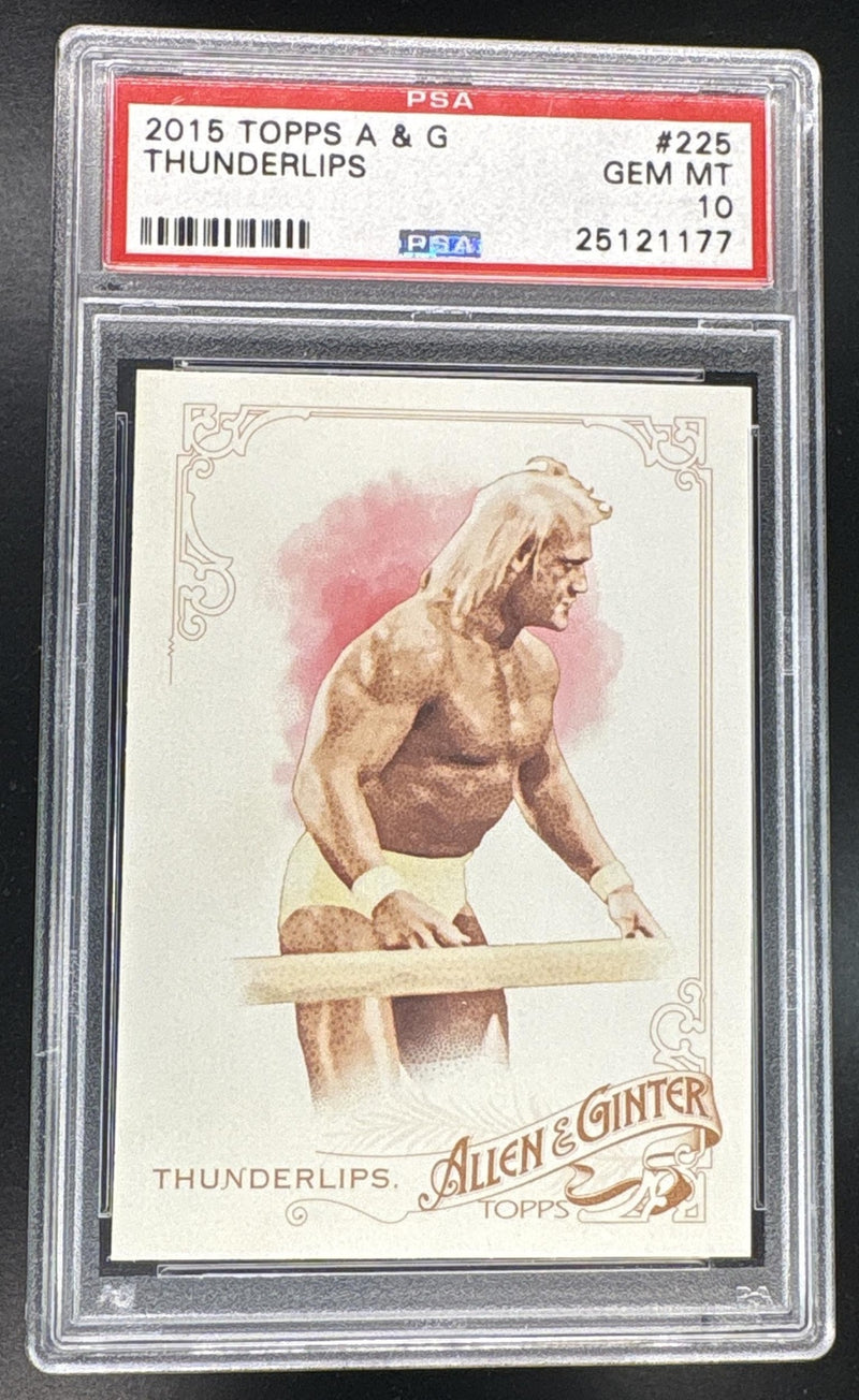 2015 Topps Allen and Ginter Thunderlips #225 PSA 10