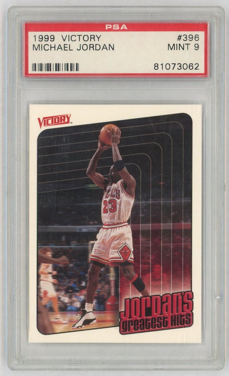1999 Upper Deck Victory Greatest Hits Michael Jordan #396 PSA 9