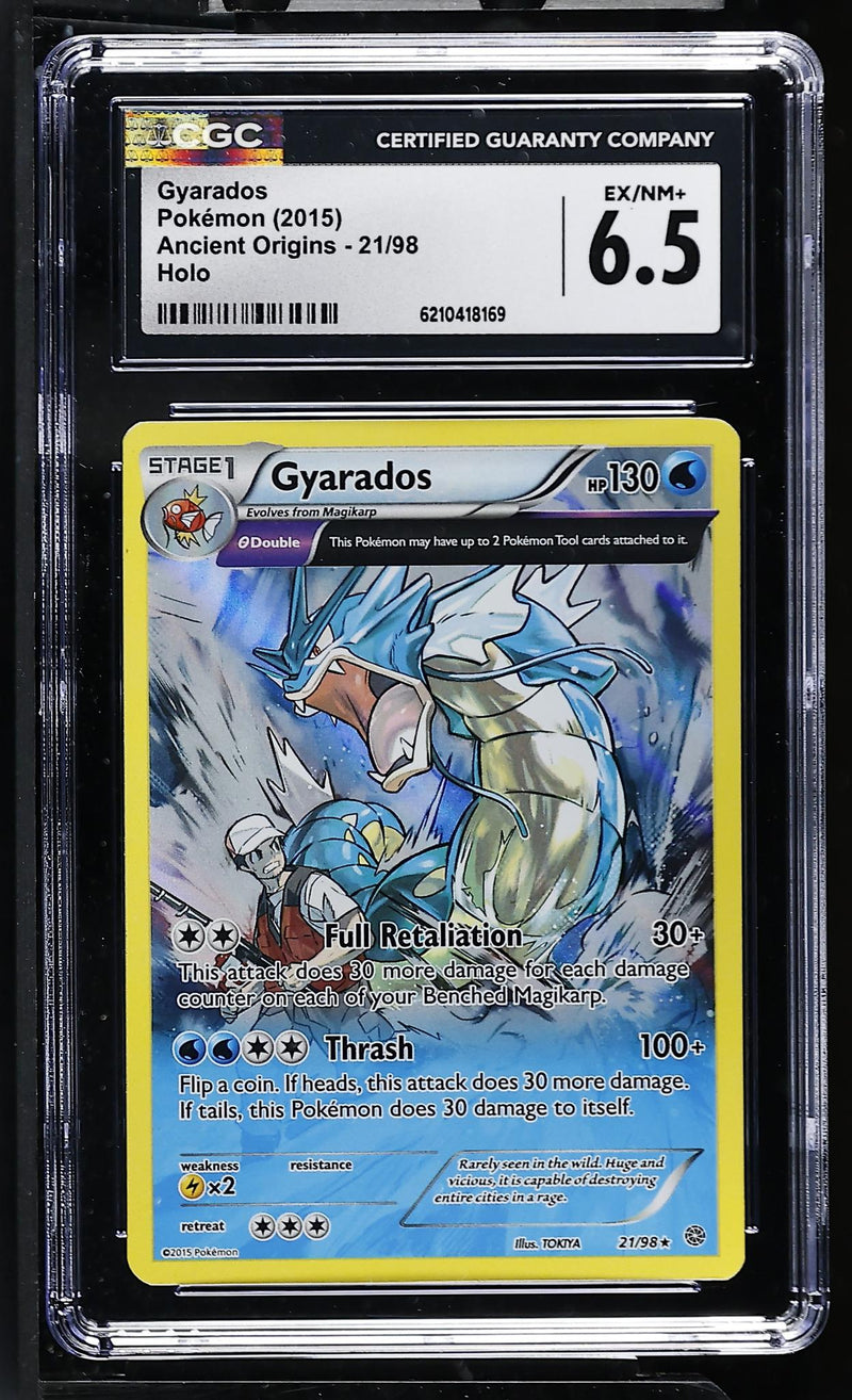 Pokémon Ancient Origins Gyarados #21/98 Holo CGC 6.5