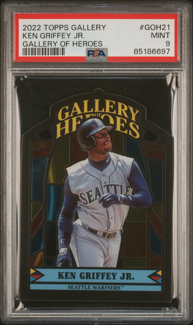 2022 Topps Gallery Gallery of Heroes Ken Griffey Jr. #GOH21 PSA 9