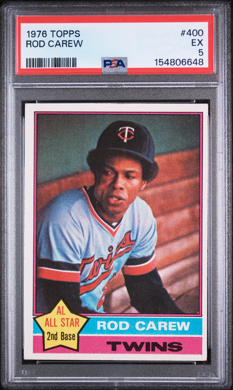 1976 Topps Rod Carew #400 PSA 5