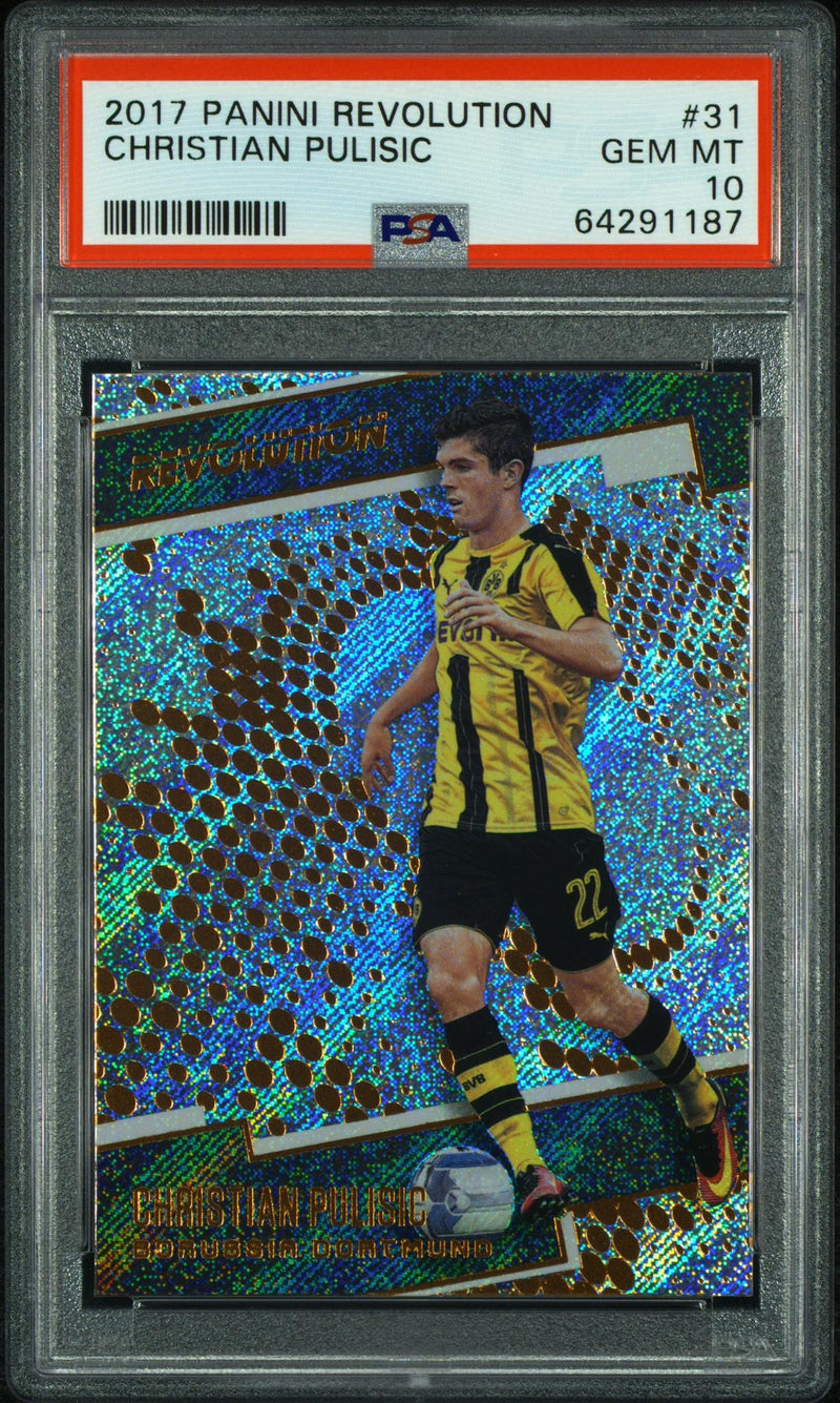 2017 Panini Revolution Christian Pulisic #31 PSA 10
