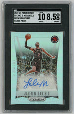 2023 Prizm #DS-JMC Jalen McDaniels Deca Signatures Silver Auto SGC 8.5